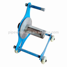 Hand manual pipeline tape wrapping machine